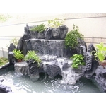 FRP假山水池