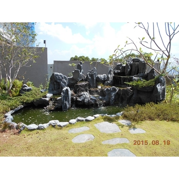 FRP假山水池-綠大山水造景景觀企業社