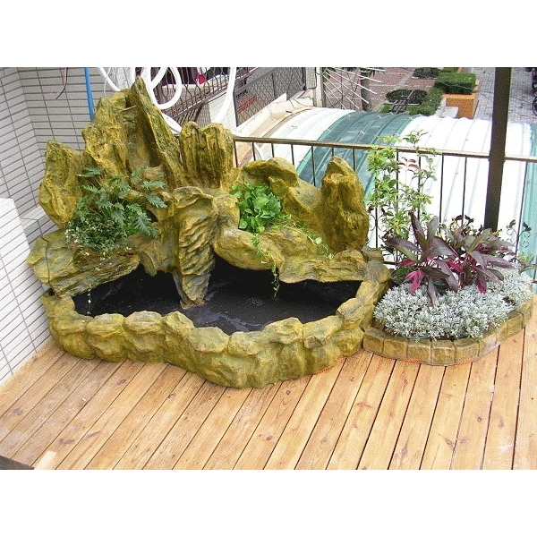 魚池造景 魚池造景