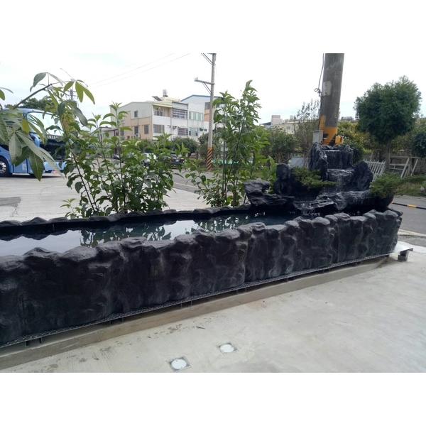 FRP假山水池-綠大山水造景景觀企業社