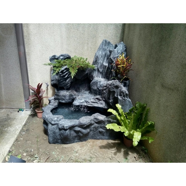 FRP假山水池-綠大山水造景景觀企業社