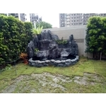 FRP假山水池