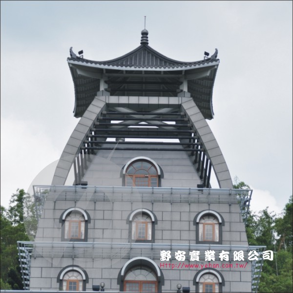 台灣廟瓦加鈦鋅板-野安實業有限公司