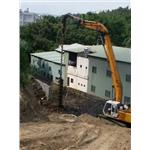 坡地基樁施作