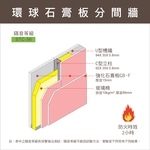 環球雙面雙層分間牆產品-環球水泥股份有限公司