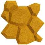 Beehive有機軟木塊-Yellow-應盛實業有限公司
