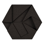 Hexagon有機軟木塊-Black-應盛實業有限公司