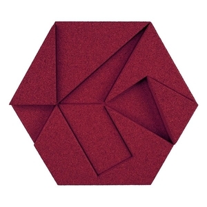 Hexagon有機軟木塊-Bordeaux-應盛實業有限公司