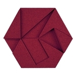Hexagon有機軟木塊-Bordeaux-應盛實業有限公司