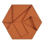 Hexagon有機軟木塊-Copper-應盛實業有限公司