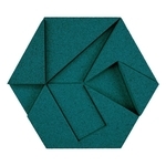 Hexagon有機軟木塊-Emerald-應盛實業有限公司