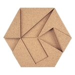 Hexagon有機軟木塊-Ivory-應盛實業有限公司
