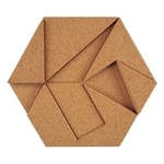Hexagon有機軟木塊-Natural-應盛實業有限公司