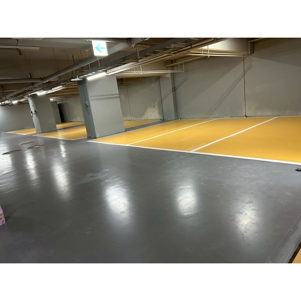 地下停車場環氧樹脂地坪-建信工程行