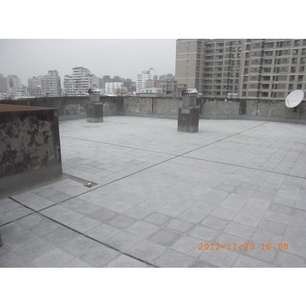 屋頂整修防水貼隔熱磚-曹聖科技建材有限公司