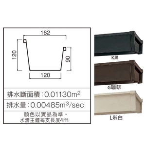 V200超耐腐蝕集水漕-喬盛建材股份有限公司