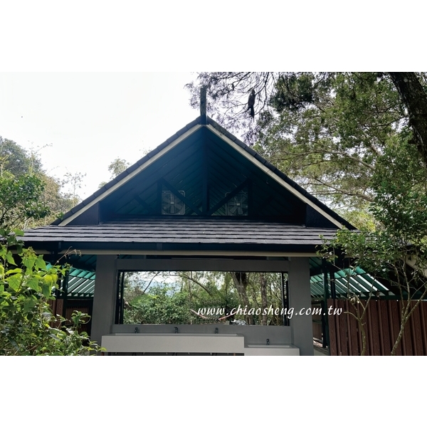 屋頂翻新平板瓦型礫晶石鋼瓦-喬盛建材股份有限公司