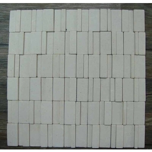 DSC00912 高低差石材馬賽克-白宮米黃(滾筒)OYss-金篆有限公司