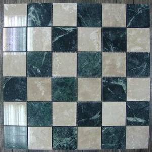 DSC00109 石材馬賽克-蛇紋石n新米黃48x48-Unge-ss-金篆有限公司