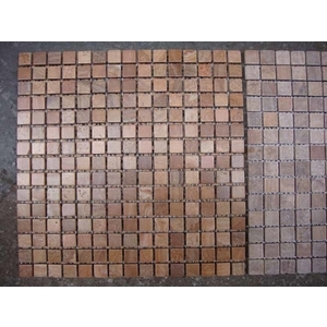 DSC01757 石材馬賽克-木紋黃18增豔 20霧面ss-金篆有限公司