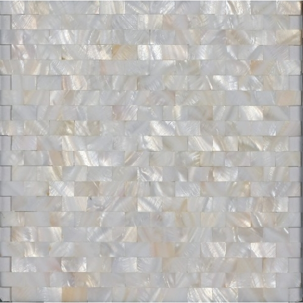 RiYe貝殼馬賽克 C-F04（15X25）淡水?自然白工字型网上密拼15x25(300x300)