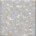 RiYe貝殼馬賽克 C-F04（15X25）淡水?自然白工字型网上密拼15x25(300x300)-金篆有限公司