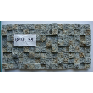 印尼綠色高低差馬賽克 01ss-金篆有限公司