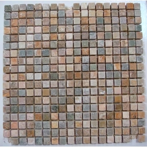 DSC01063 石材板岩馬賽克MA115-2100混色ss-金篆有限公司