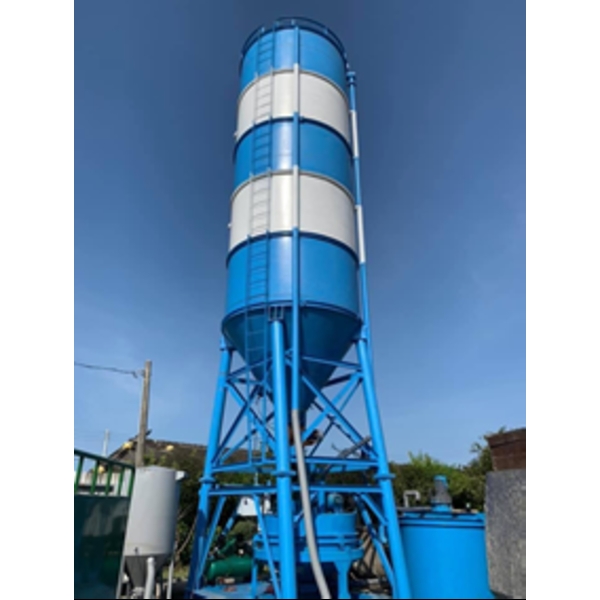 散裝水泥自動拌合桶75ton-基讚工程有限公司