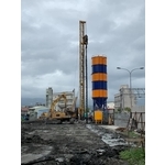 散裝水泥自動拌合桶75ton