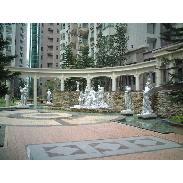 GRC-庭園景觀工程-悅讀歐洲住宅中庭 GRC-庭園景觀工程-悅讀歐洲住宅中庭