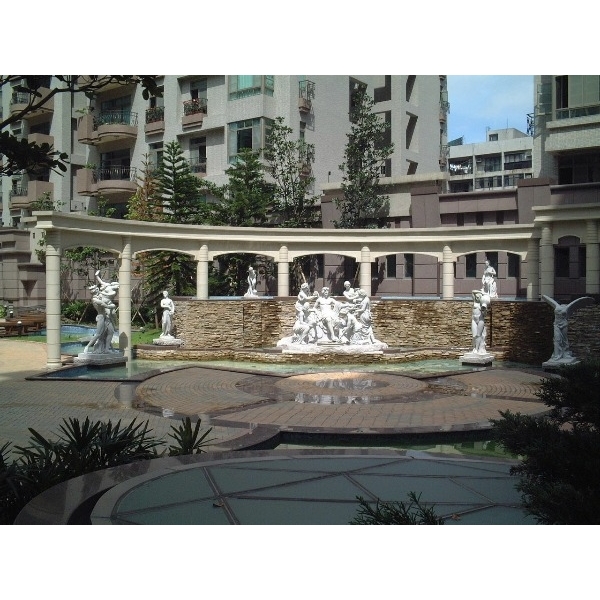 GRC-庭園景觀工程-悅讀歐洲住宅中庭