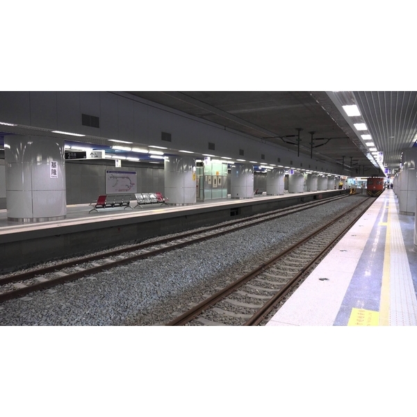 台鐵基隆火車站月台-中北塗料企業股份有限公司