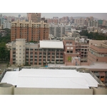 高雄師範大學體育館屋頂 PU 防水防熱工程
