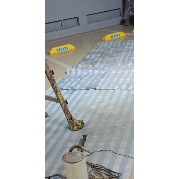 台北大方社區地下停車場-樓板抓漏整修-帝華實業股份有限公司