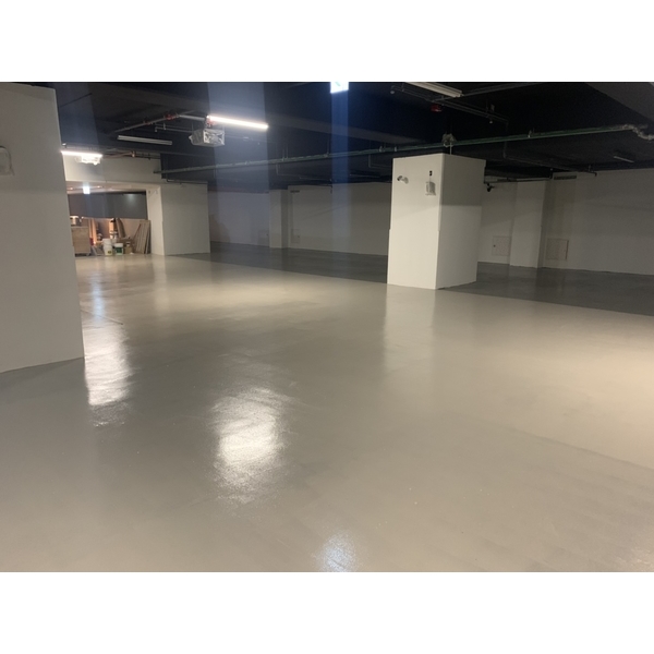 延吉勤耕建案-停車場.彩色硬化地坪-帝華實業股份有限公司