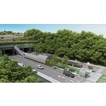 安坑輕軌運輸系統計畫土建統包工程-出土及明挖隧道段結構防水工程
