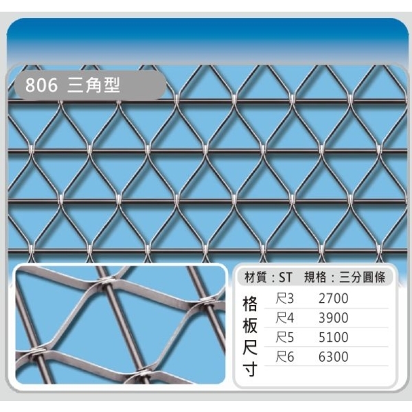 806三角型