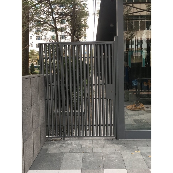 鍛造圍牆欄杆工程-堃源鋼鋁有限公司
