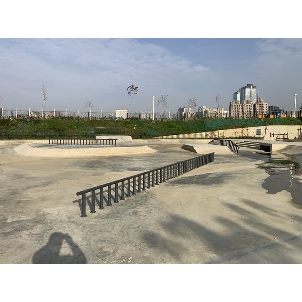 欄杆及格柵-台中市第13期市地重劃區內滯洪池工程