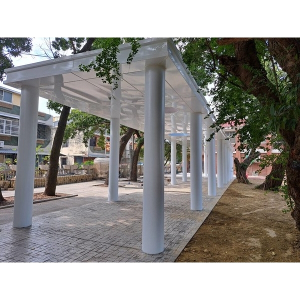 雨遮鋁包板-嘉義縣朴子市大同國民小學新建中央廚房工程及設備 雨遮鋁包板-嘉義縣朴子市大同國民小學新建中央廚房工程及設備