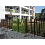 造型門-臺中市南區樹德國小新設學校工程 - 典雅雕塑工程有限公司