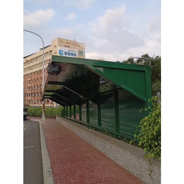 候車亭-二坪山校區候車亭新建工程 候車亭-二坪山校區候車亭新建工程