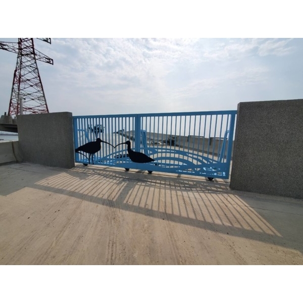 造型門-彰濱第五區水面型太陽能發電廠機電、土建及海上型太陽能工程-景觀工程 造型門-彰濱第五區水面型太陽能發電廠機電、土建及海上型太陽能工程-景觀工程