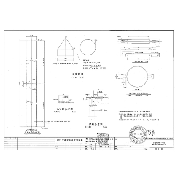 E烏石港棧橋護欄-典雅雕塑工程有限公司