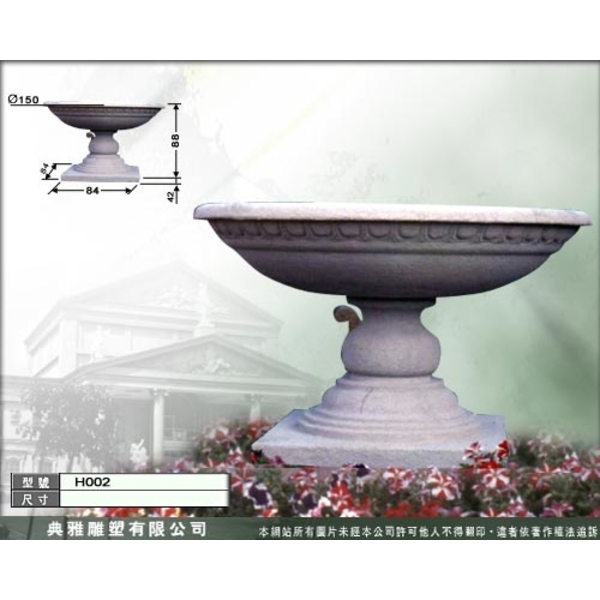 雕塑品水景、水盤-典雅雕塑工程有限公司
