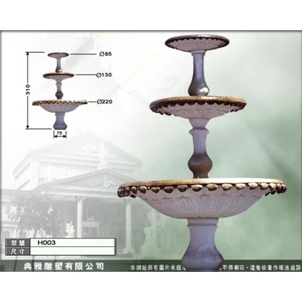 雕塑品水景、水盤-典雅雕塑工程有限公司