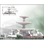 雕塑品水景、水盤