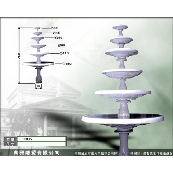 雕塑品水景、水盤-典雅雕塑工程有限公司