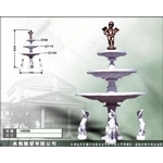 雕塑品水景、水盤